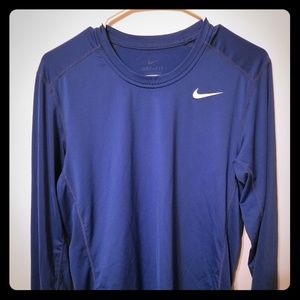 Mens Nike dri fit longsleeve